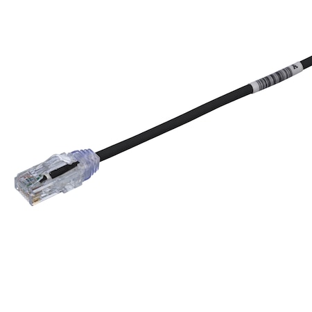 1M CAT6 CABLE UTP 28AWG CM LSZH ASSY BLACK